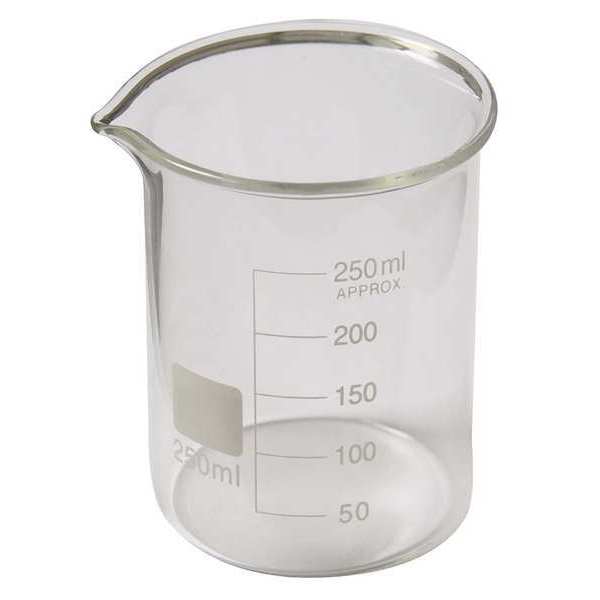 Beaker, Tall Form, Glass, 150mL, PK12