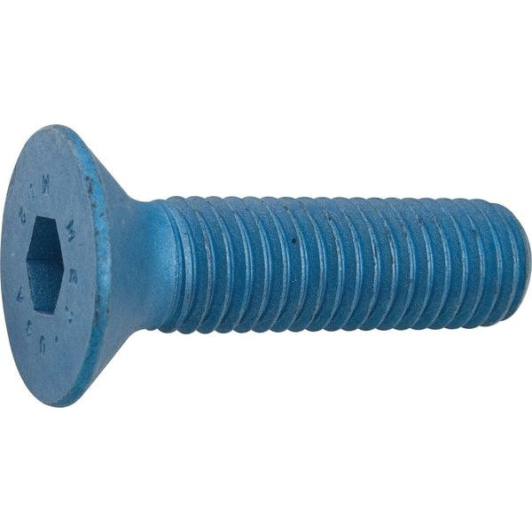 M12-1.75 Socket Head Cap Screw, Metric Blue Steel, 25 mm Length, 10 PK