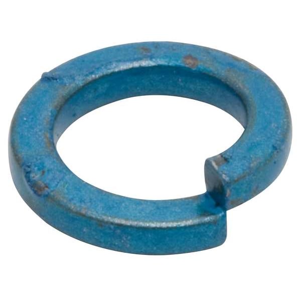 Split Lock Washer, Fits Bolt Size M24 Steel, Metric Blue Finish, 25 PK