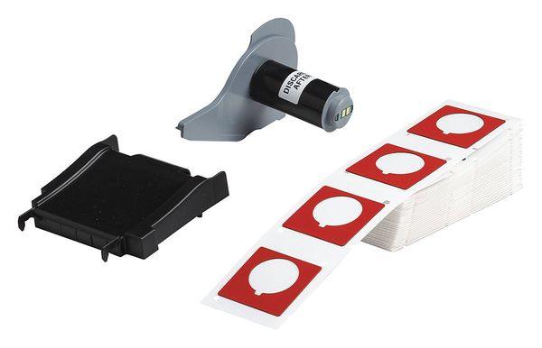 Label Cartridge, Red, 1-4/5 In. W