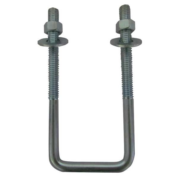 Square U-Bolt, 3/8