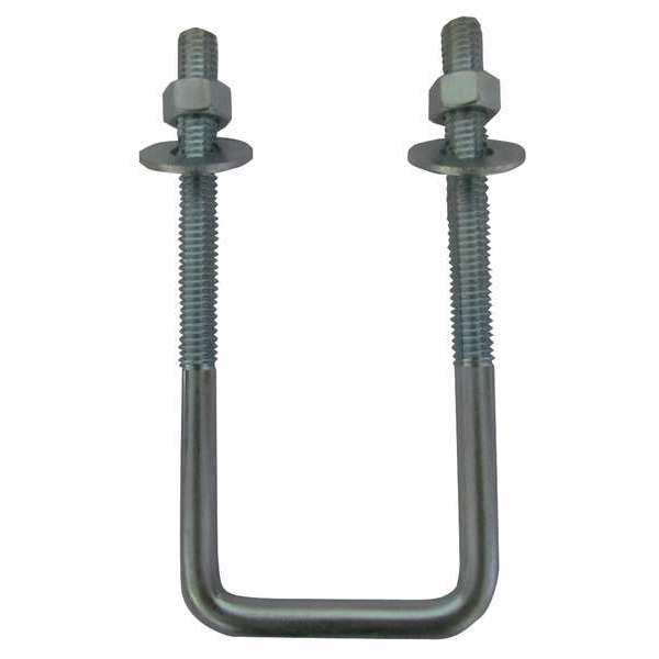 Square U-Bolt, 3/8