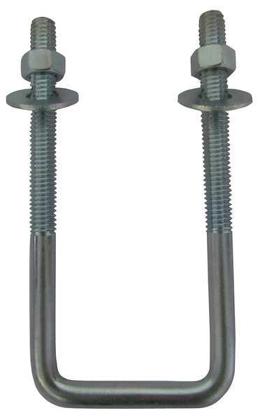 Square U-Bolt, 3/8