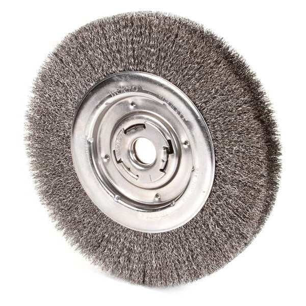 Wire Wheel Wire Brush, Arbor, 10