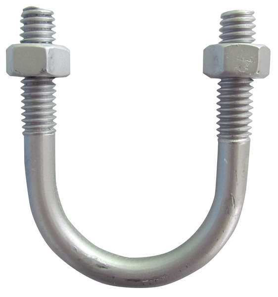 Round U-Bolt, 1/2