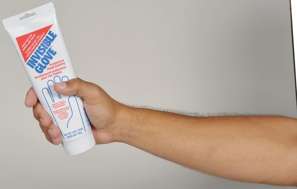 Protective Hand Cream, Liquid, 5 oz Tube, Non-Greasy, Fragrance Free