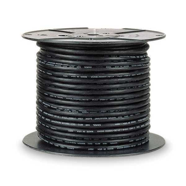 2 AWG 4 Conductor Portable Cord 600V 50 ft. BK