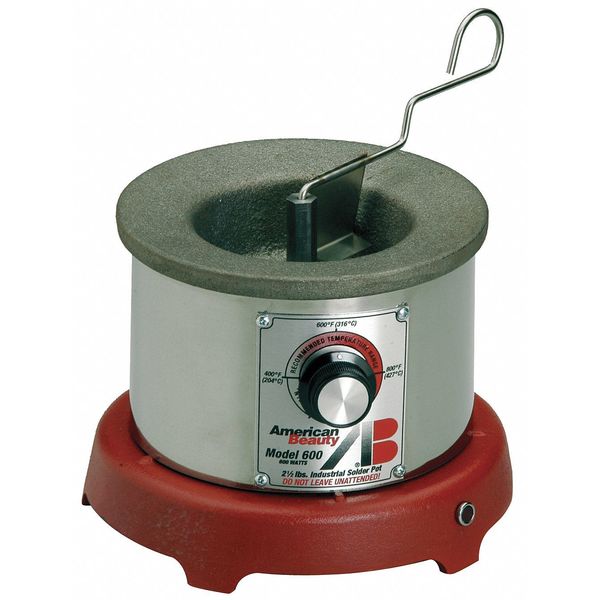 Solder Pot, 2.5 Lbs, 320w, 850 F