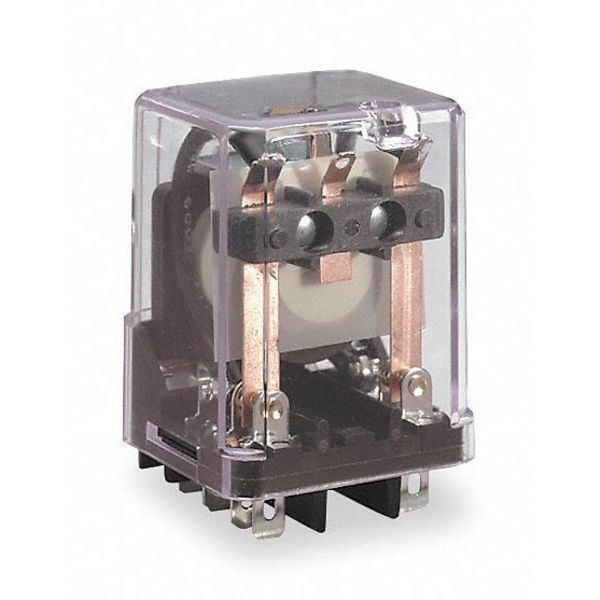General Purpose Relay, 120V AC Coil Volts, Square, 8 Pin, DPDT