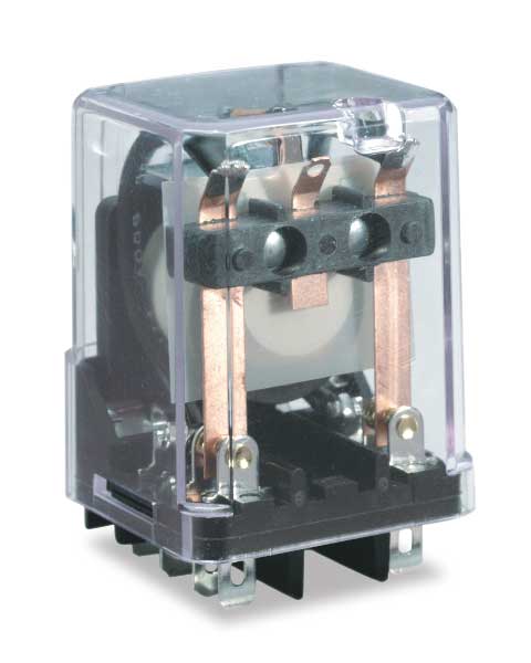 Relay, 8Pin, DPDT, 10A, 24VAC