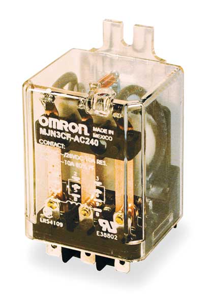 Relay, 11Pin, 3PDT, 10A, 240VAC