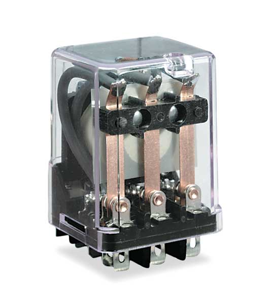 Relay, 11Pin, 3PDT, 10A, 120VAC