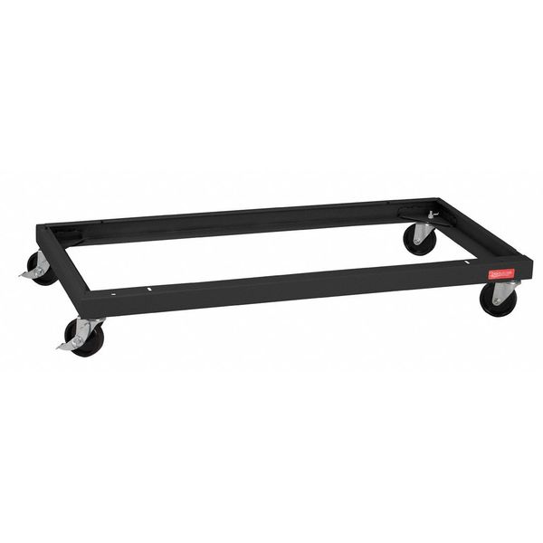 Caster Kit, 36 in W x 18 in D, Black