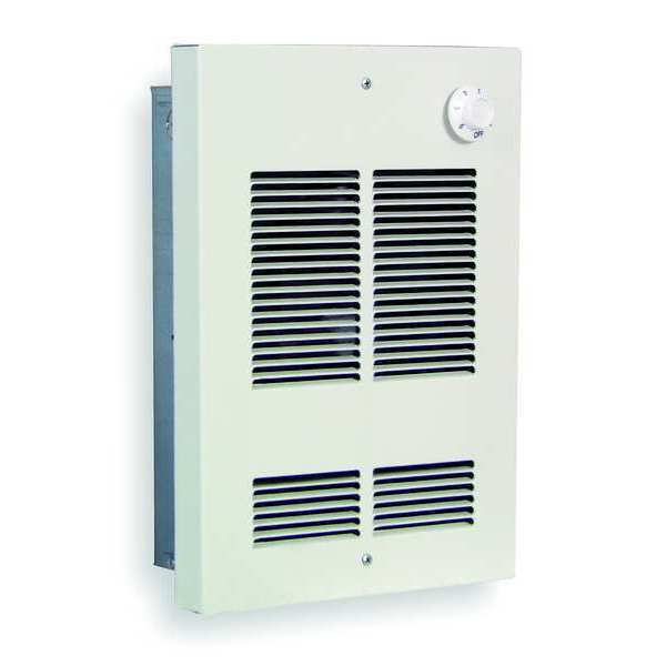 Recessed Electric Wall-Mount Heater, Shallow Recessed or Surface