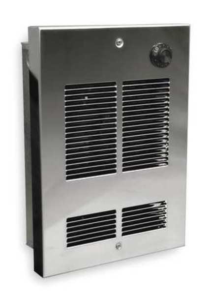 Recessed Electric Wall-Mount Heater, Shallow Recessed or Surface