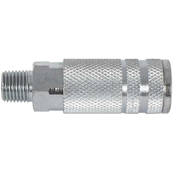 Quick Coupler Body, MNPT, 1/4, Steel
