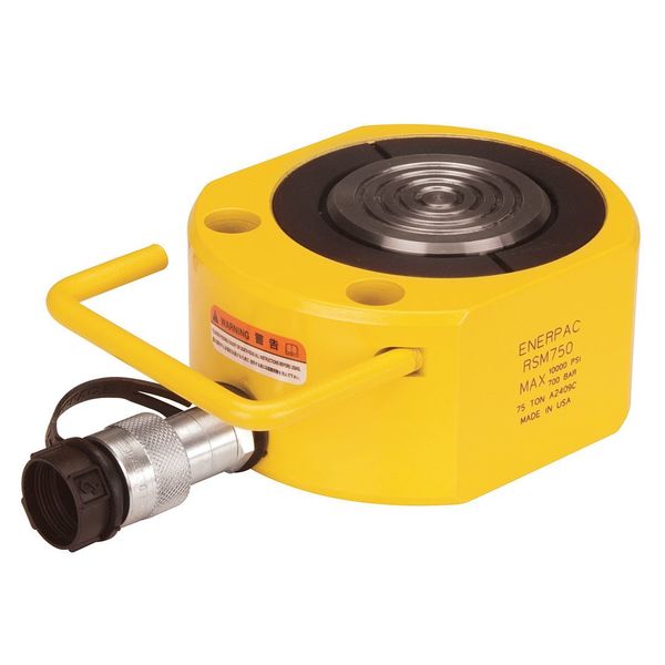 RSM750, 79.5 ton Capacity, .63 in Stroke, Low Height Hydraulic Cylinder
