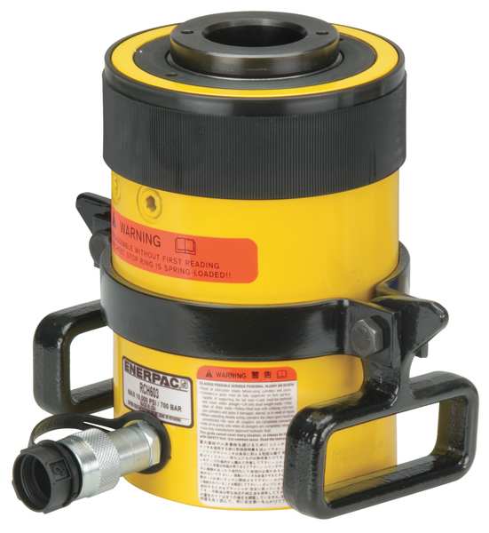 RCH606, 63.6 ton Capacity, 6.00 in Stroke, Single-Acting, Hollow Plunger Hydraulic Cylinder
