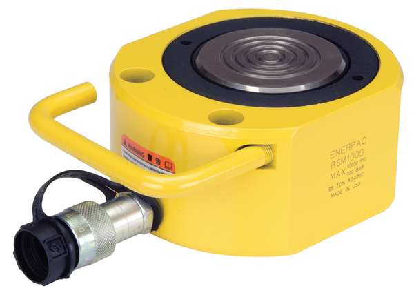 RSM1000, 98.1 ton Capacity, .63 in Stroke, Low Height Hydraulic Cylinder