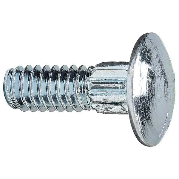 Carriage Bolt, 1/4-20x1 L, PK100