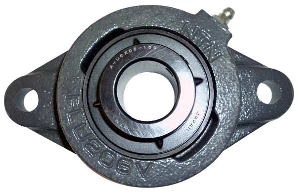 Flange Bearing, 2-Bolt, Ball, 3/4