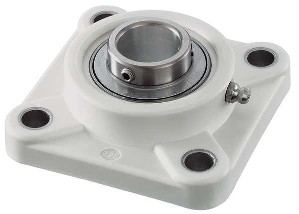 Flange Bearing, 4-Bolt, Ball, 1
