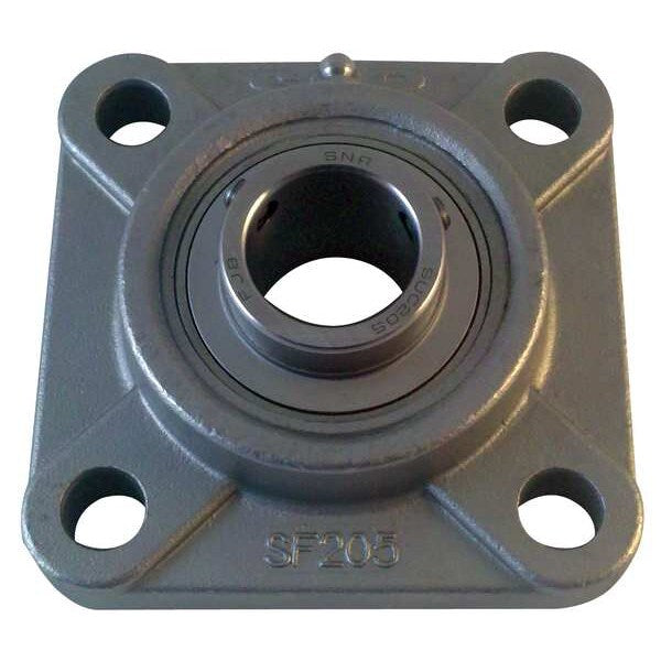 Flange Bearing, 4-Bolt, Ball, 1-3/16
