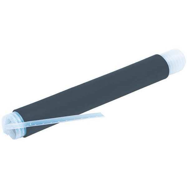 Shrink Tubing, 0.56in ID, Gray, 6-1/2in