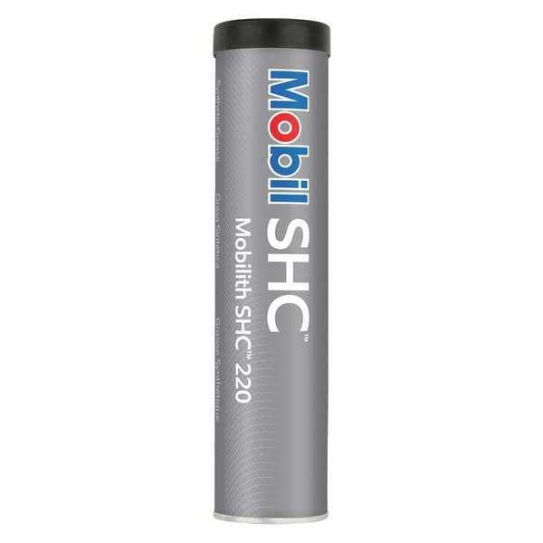 Mobilith SHC 220, Multipurpose Grease, Lithium Complex, NLGI Grade 2, 13.4 oz, Red