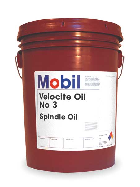 Velocite 3, Spindle Oil, ISO Grade 2, Mineral, 5 gal Container