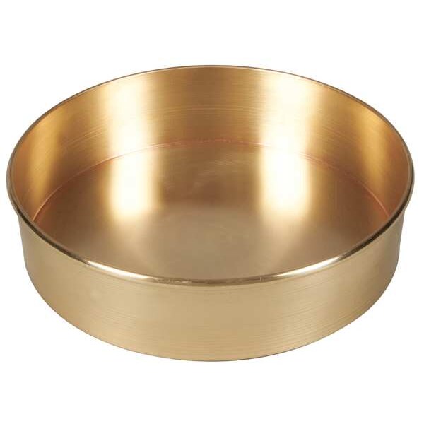 Sieve Bottom Pan, 200mm x 50mm, Brass