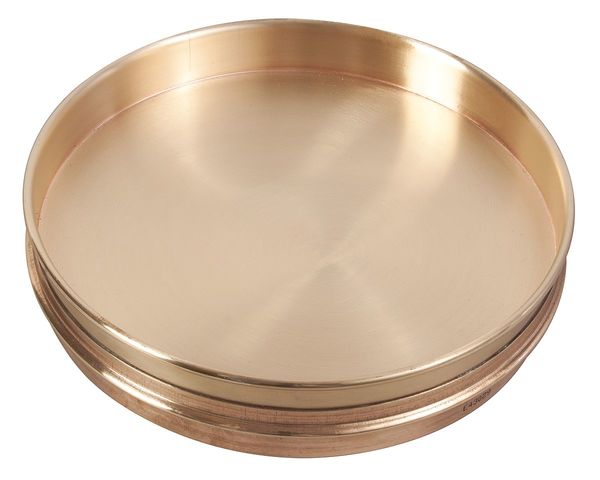 Sieve Separator Pan, 200mm x 100mm, Brass