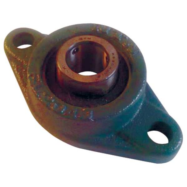 Flange Bearing, 2-Bolt, Ball, 5/8