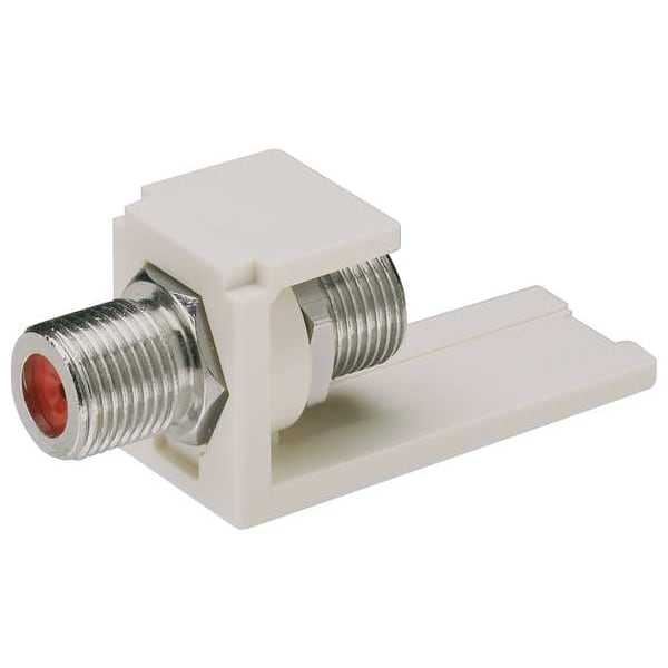 Mini-Com F-Type Coupler, Ivory