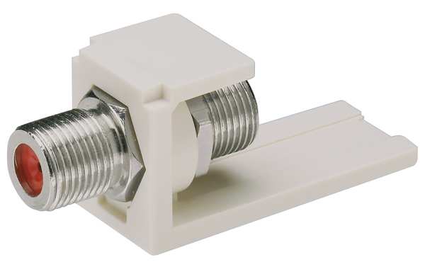 Mini-Com F-Type Coupler, Off White