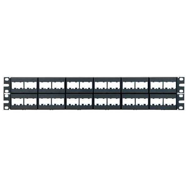 Patch Panel, Mini-Com, Rack Mt, 48 Port