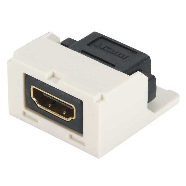 HDMI Coupler Module, Mini-Com, Ivory