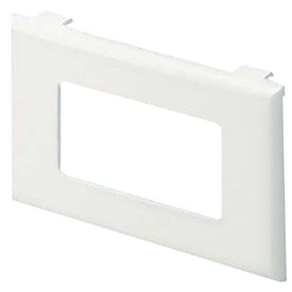 Plate, Off White, PVC, Plates