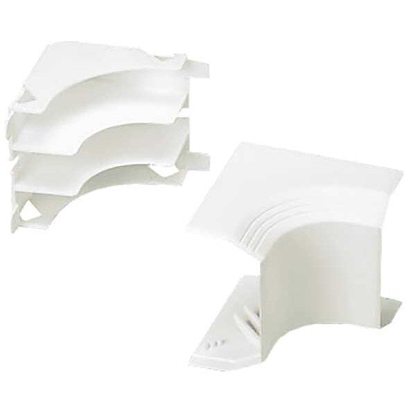 Inside Corner, Off White, PVC, Elbows