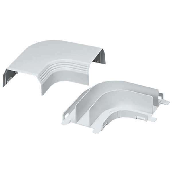 Right Angle, Off White, PVC, Elbows