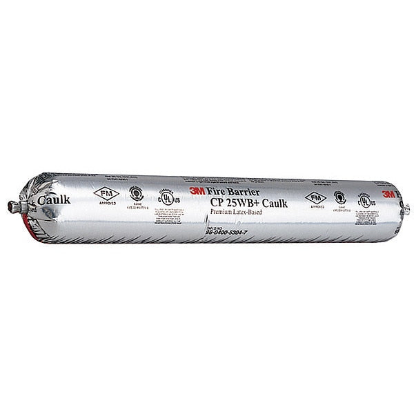 Fire Barrier Sealant, 20 oz., Red-Brown