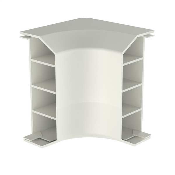 Inside Corner, Off White, PVC, Elbows
