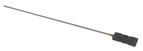 Thermocouple Probe, J, 18In, .125In Sheath