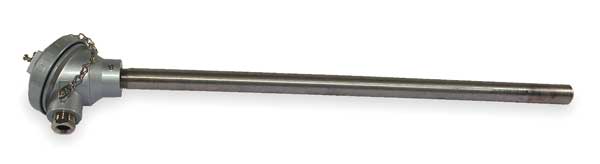 Thermocouple Probe, Type J, 12 in. L