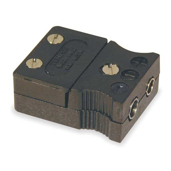 Thermocouple Jack, J, Black, QD, Glss Filled