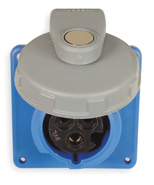IEC Pin and Sleeve Receptacle, 20A, 250V