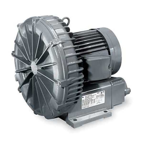 Regenerative Blower, 0.17 HP, 27 CFM
