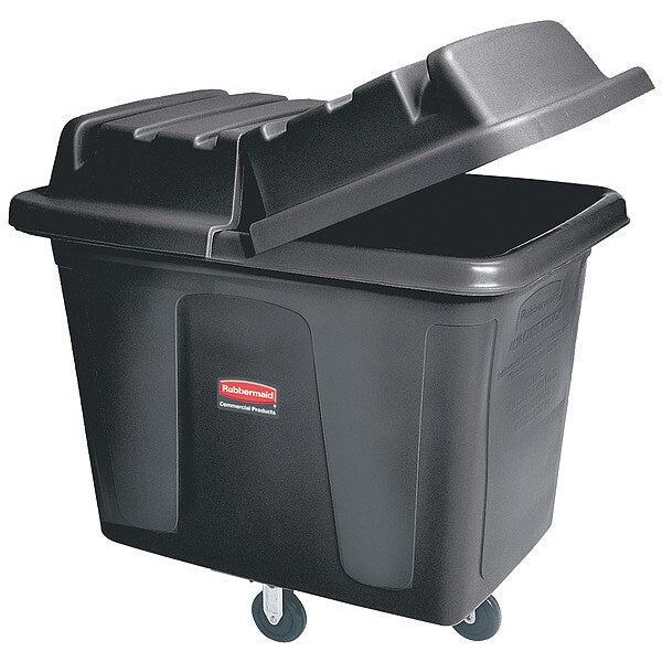 Cube Truck, 7/16 cu. yd., 400lb. Cap, Black
