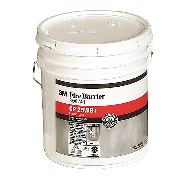 Fire Barrier Sealant, 5 gal., Red-Brown