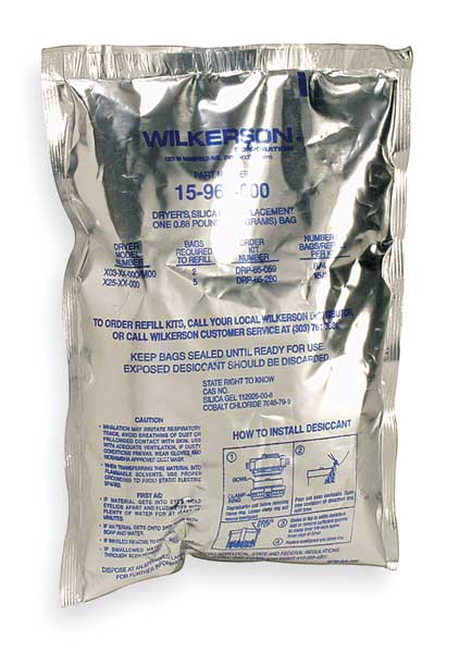 Desiccant, Replacement, Refills: 4